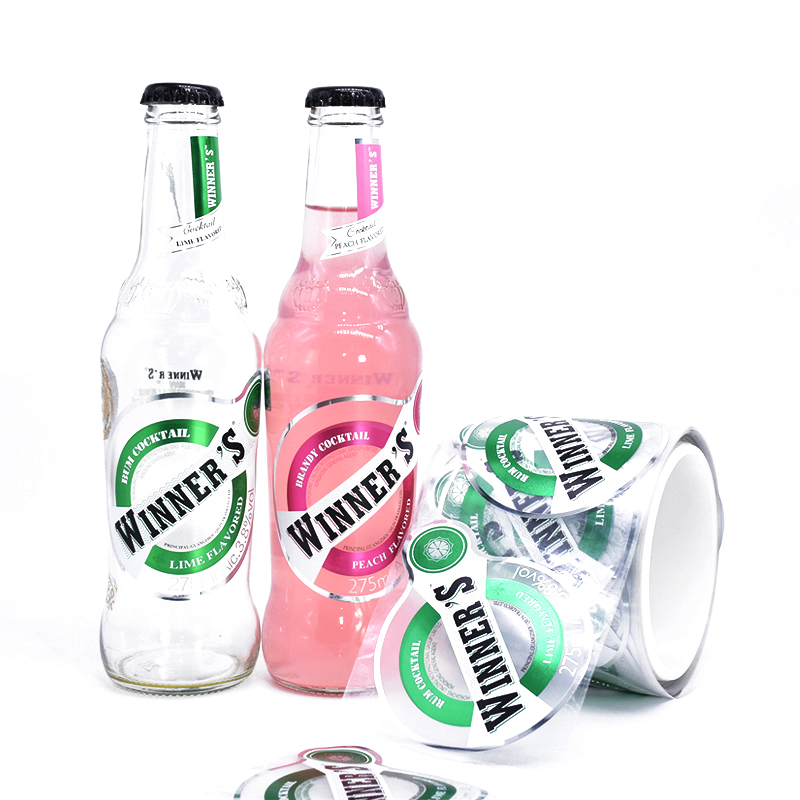 Transparent BOPP bottle water label shrink label