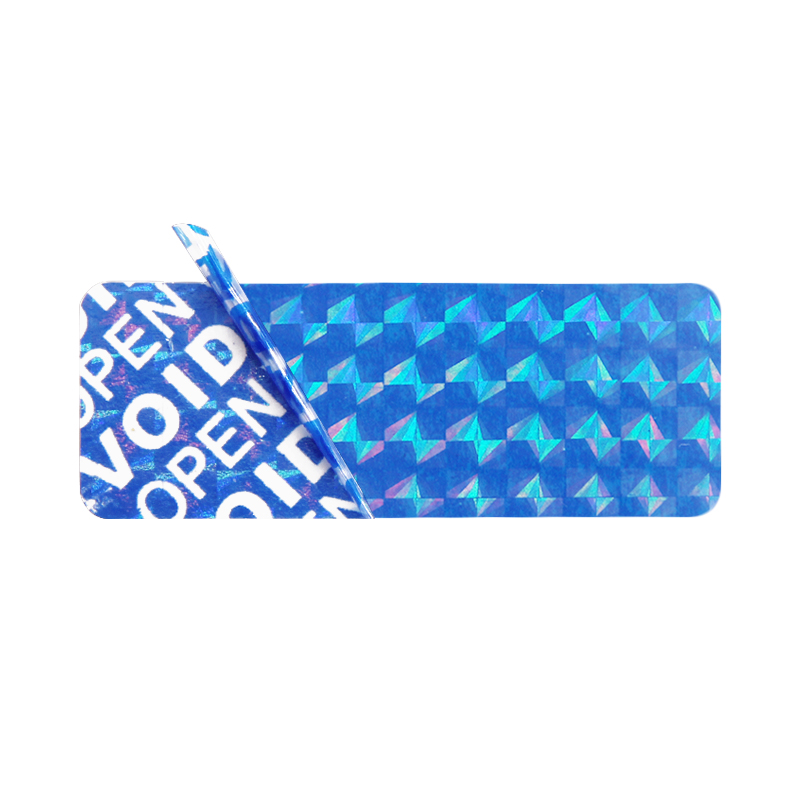 Custom logo full transfer void label for packaging