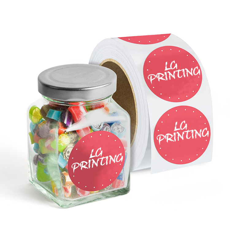 vinyl Adhesive label sticker for food packing