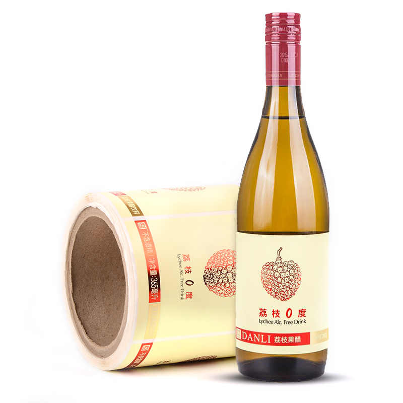 Red wine labels printing