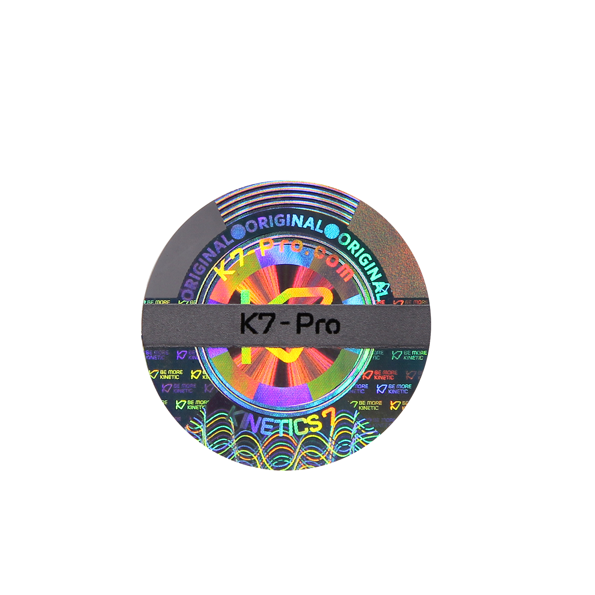3D Scratch Off hologram Sticker label