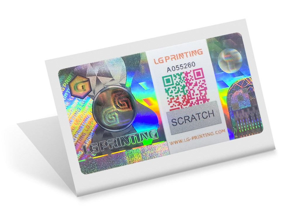 hologram sticker printing
