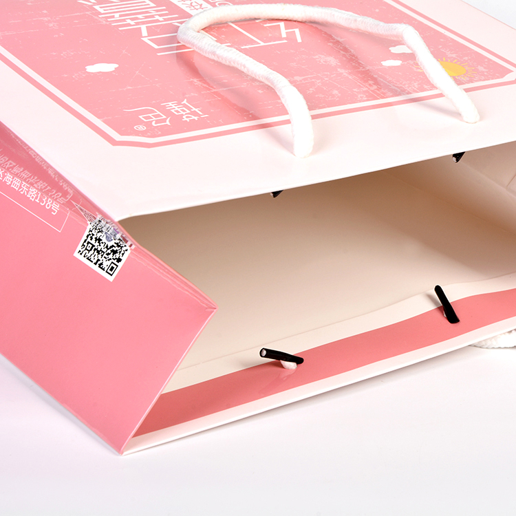 Gift shopping promotion paper bag