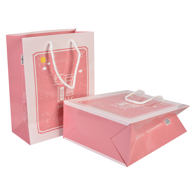 Gift shopping promotion paper bag