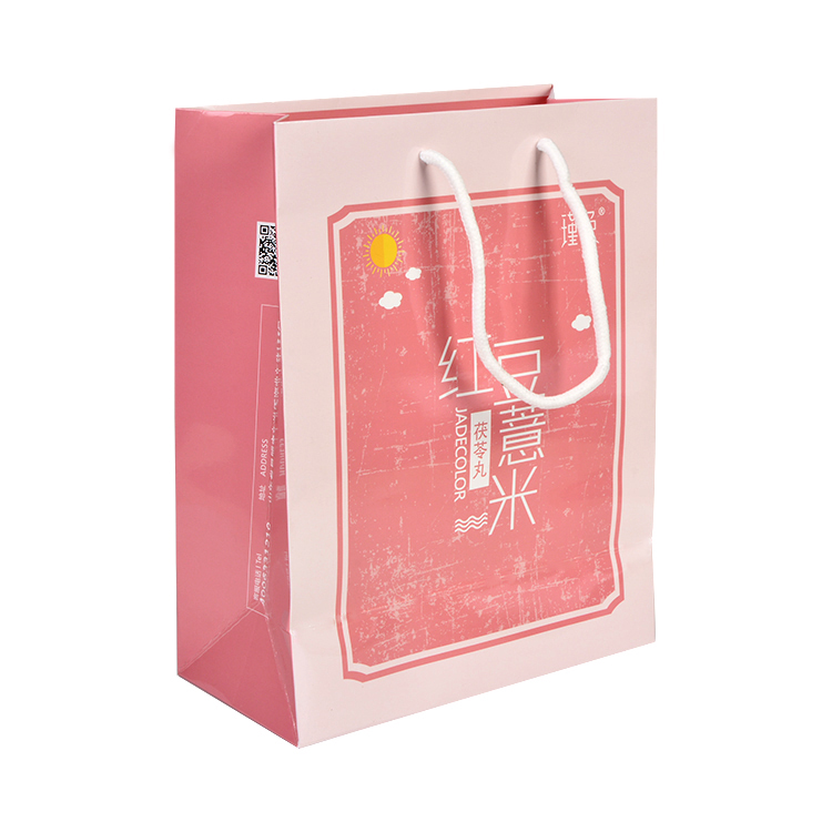 Gift shopping promotion paper bag