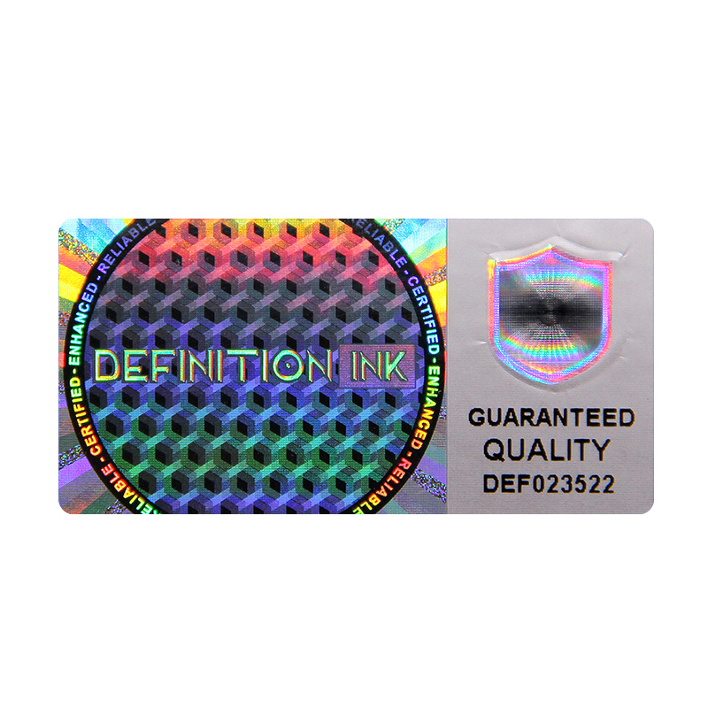 Custom LOGO 3D genuine embossed hologram sticker