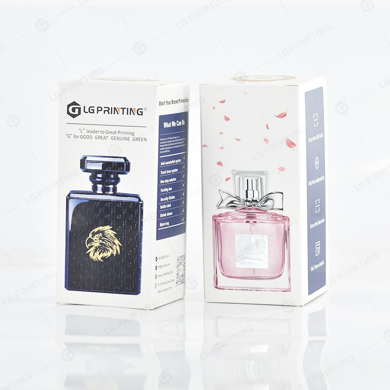 High quality anti-counterfeit product paper box for high end product