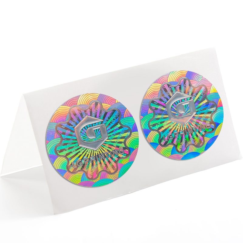 Custom LOGO 3D genuine embossed hologram sticker