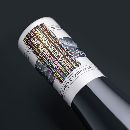 For wine bottle