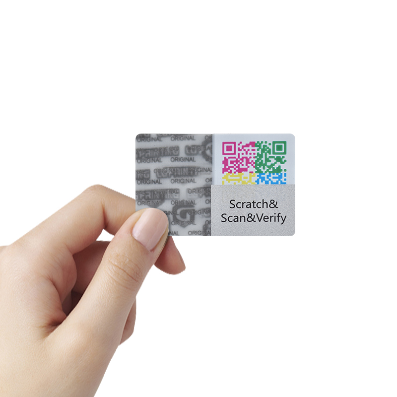 High quality anti-counterfeit 3D Nano Micro Optic Label Sticker for Brand protection