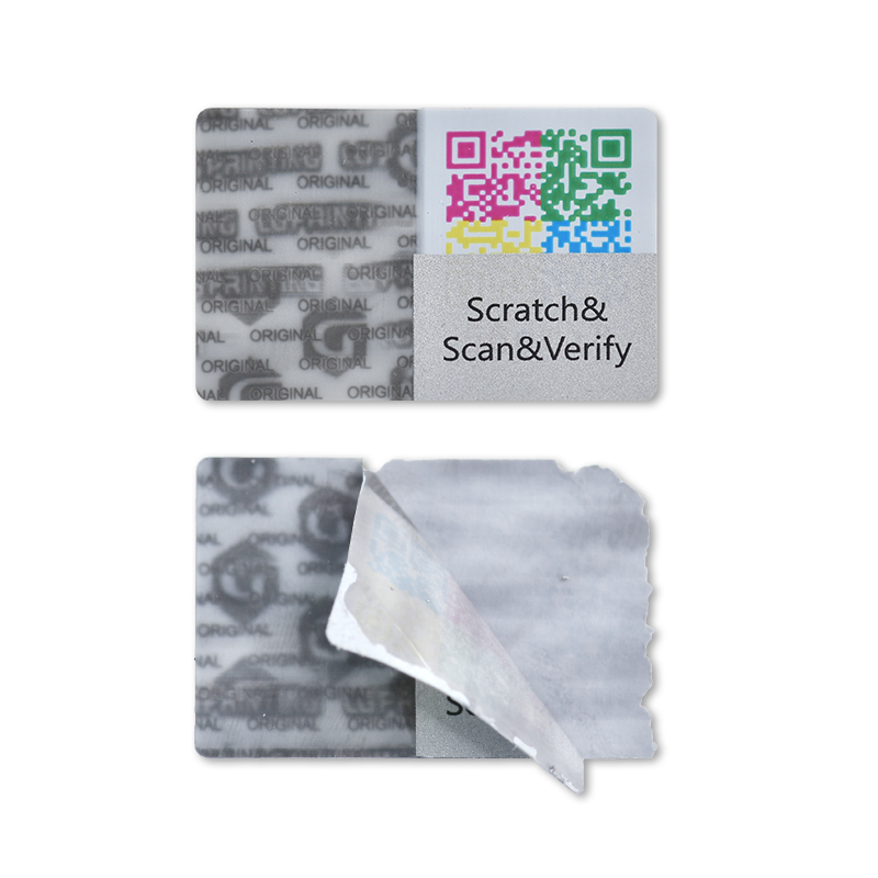 High quality anti-counterfeit 3D Nano Micro Optic Label Sticker for Brand protection