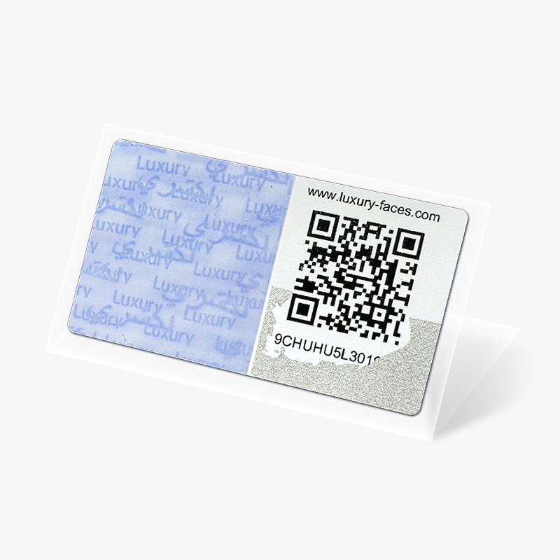 New technology anti-counterfeit 3D Nano Label Sticker