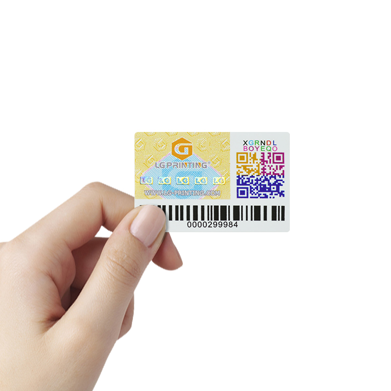 Anti-Counterfeit Label Sticker Printing With Tracking System