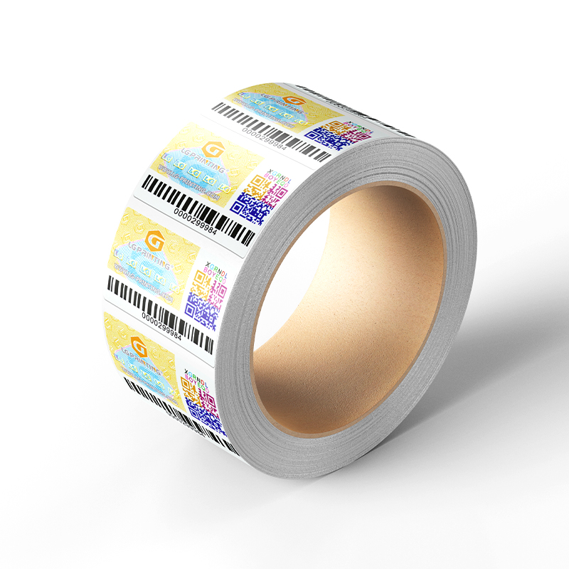 Anti-Counterfeit Label Sticker Printing With Tracking System
