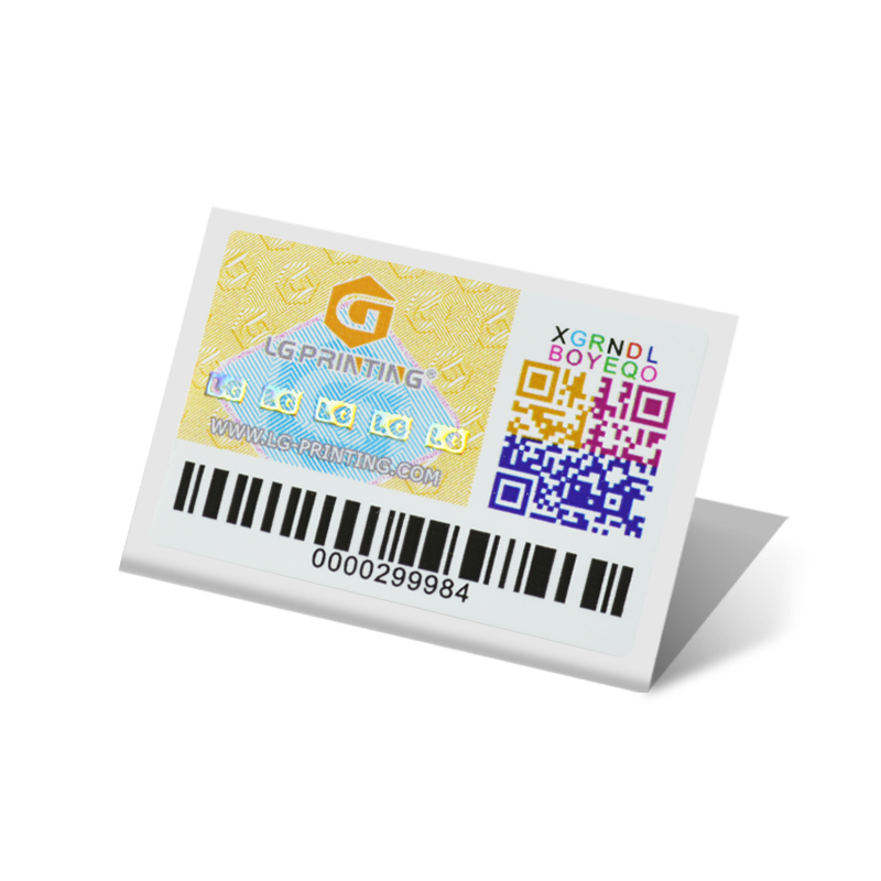 Anti-Counterfeit Label Sticker Printing With Tracking System