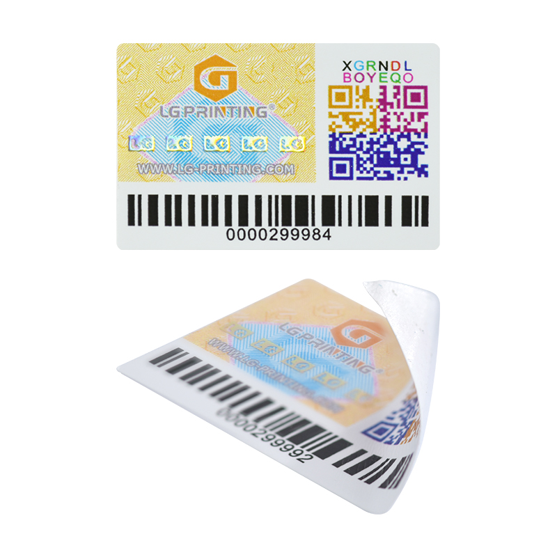 Anti-Counterfeit Label Sticker Printing With Tracking System