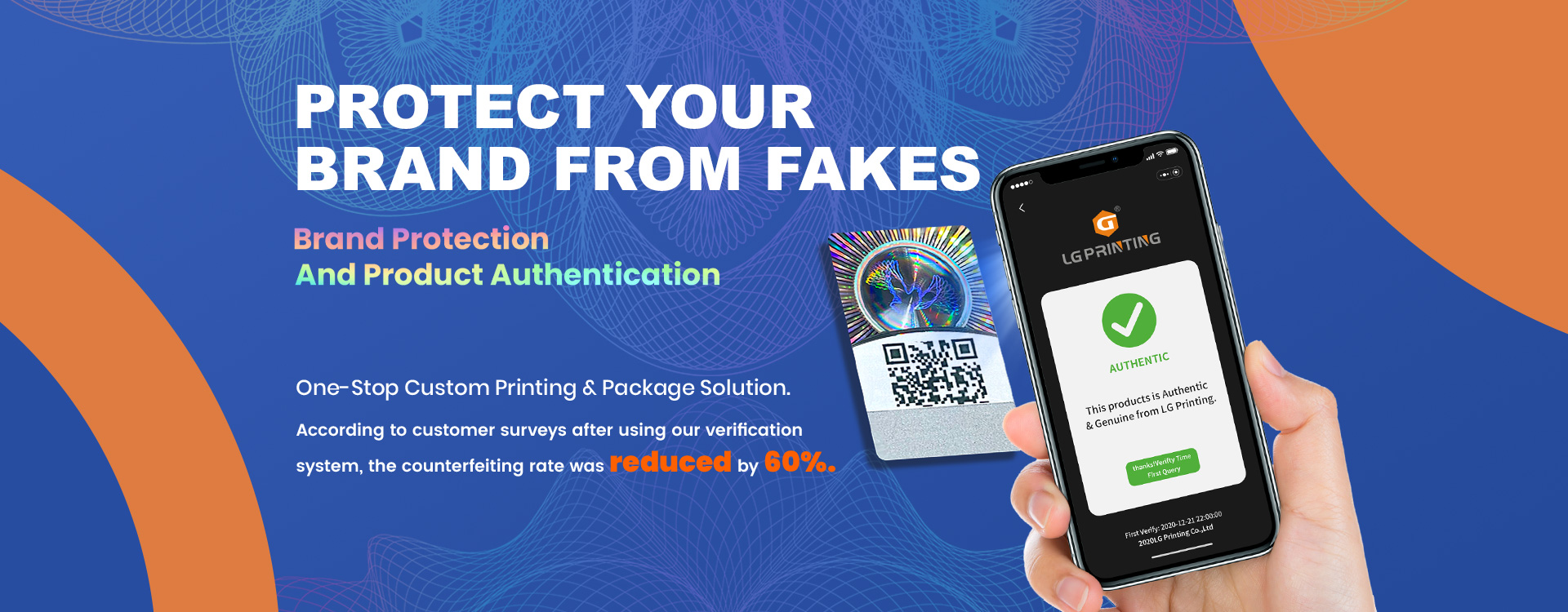 Custom Security Hologram Stickers