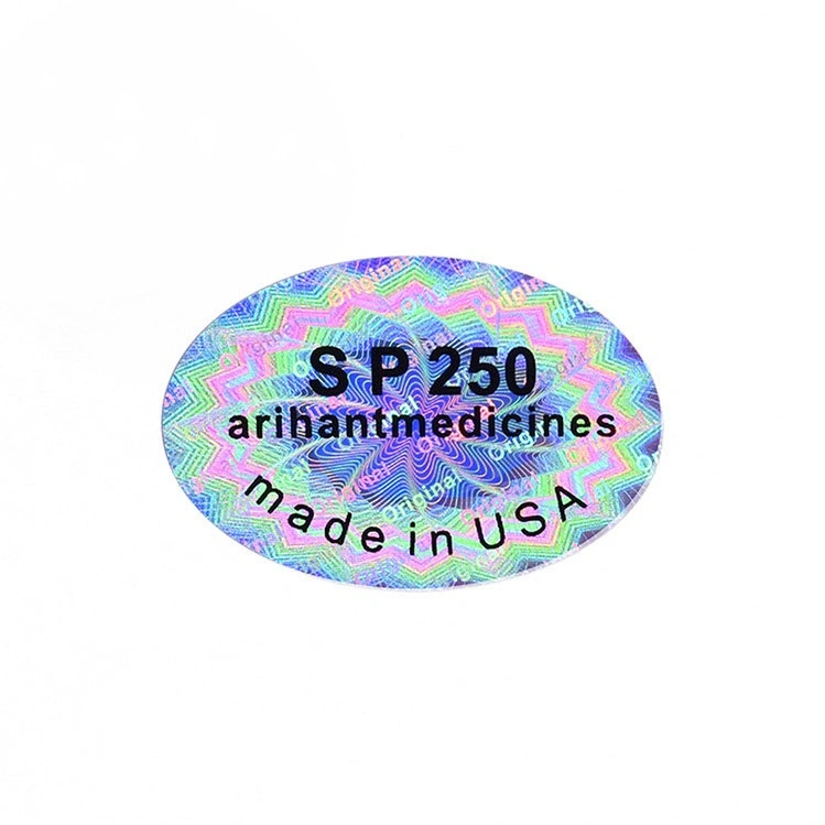 Serial Number Hologram Sticker