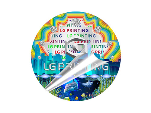 One Time Used Hologram Label