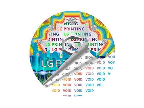 Void Hologram Label
