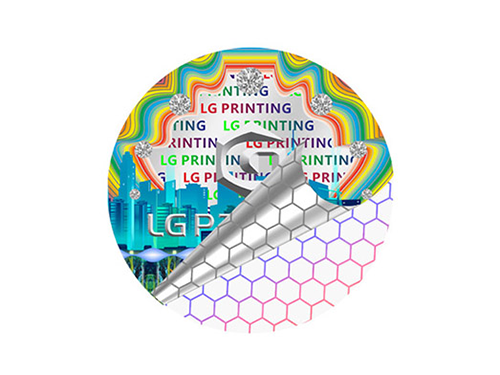 Honeycomb Hologram Label